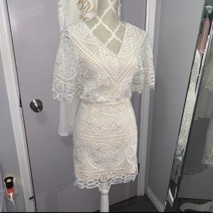 White/Cream Crochet Dress